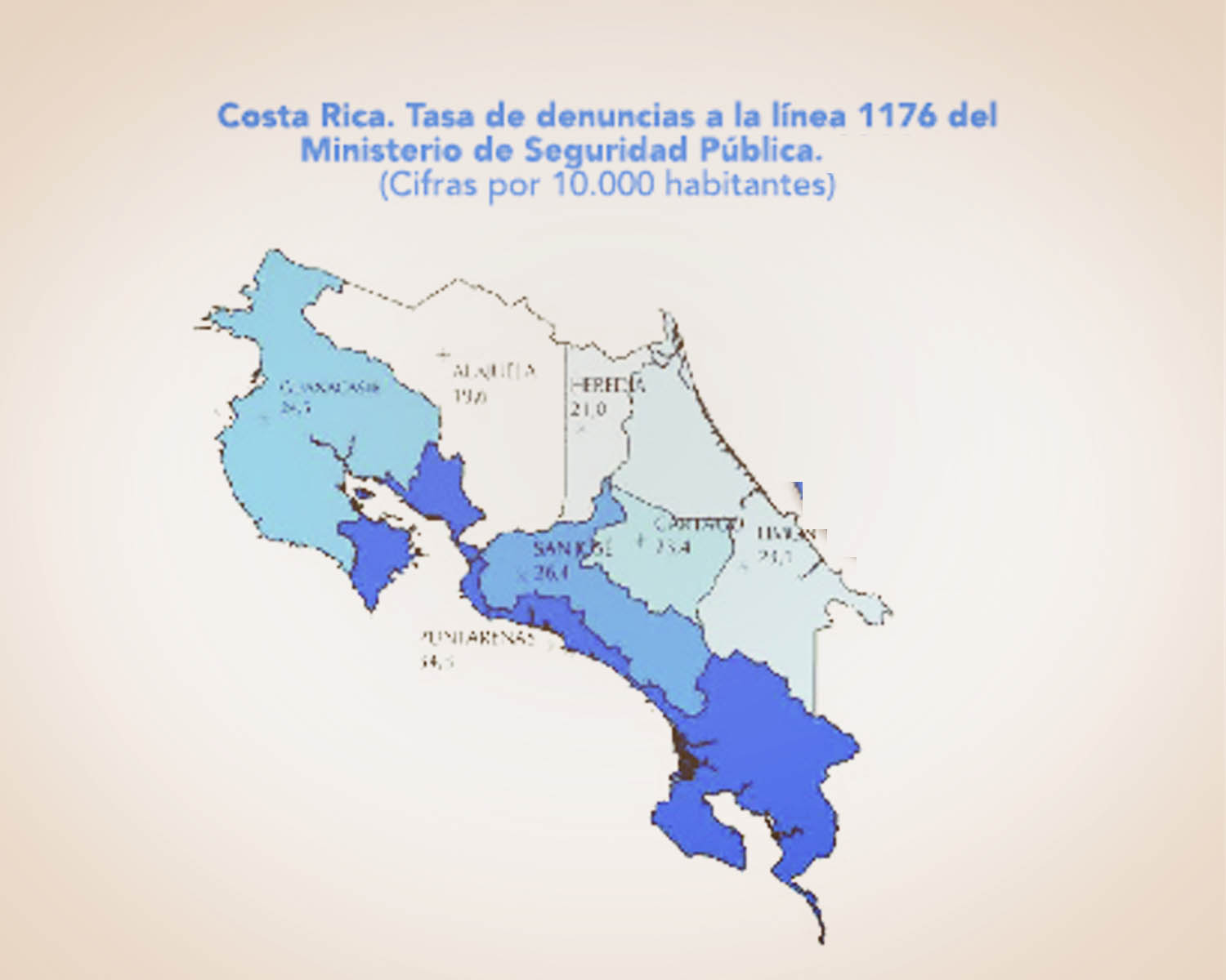 BAJAN HOMICIDIOS EN COSTA RICA