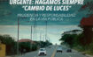 URGENTE: HAGAMOS SIEMPRE “CAMBIO DE LUCES” - Prudencia y responsabilidad en la vía pública