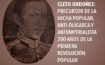 Cleto Ordoñez: Precursor de la lucha popular, anti-oligarca y antiimperialista.  200 años de la primera revolución popular