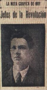 Publicada en El Comercio, Managua, 25 de mayo de 1927, p. 1. Foto de 1917, edad 22 años.