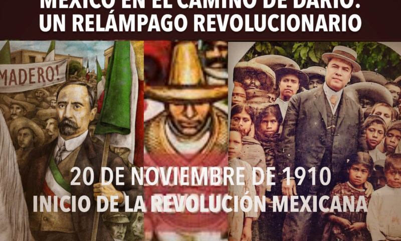 México en el camino de Darío: un relámpago revolucionario