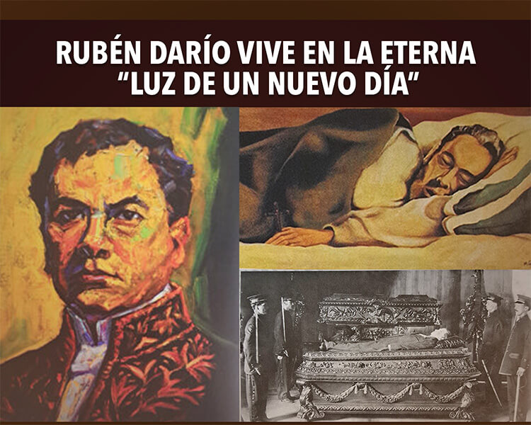 Rubén Darío vive en la eterna “luz de un nuevo día”