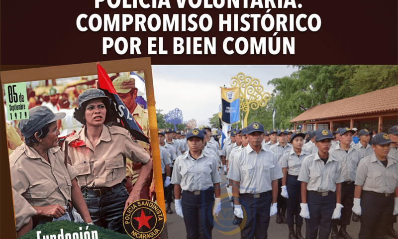 Policía Voluntaria: compromiso histórico por el bien común